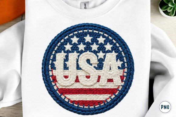 Celebrate Independence Day with Faux Yarn 4th of July PNG