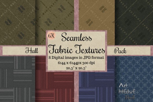 Elevate Your Projects with Seamless Fabric Textures - Hall Pack