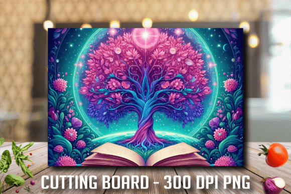 Magical Tree of Life Cutting Board: A Design for Meaningful Creations
