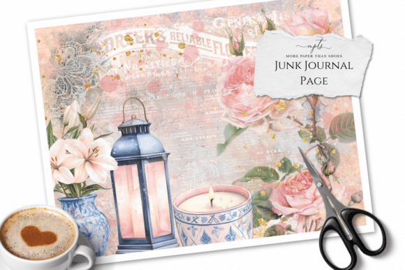 My Valentine’s Junk Journal Page 5: A Vintage Design Powerhouse