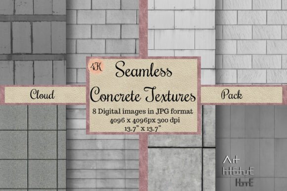 Seamless Gray Concrete Textures: Elevating Your 4K Projects