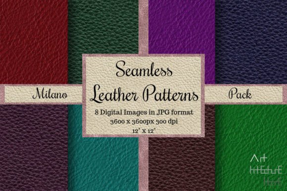 Seamless Leather Textures - Milano Pack: Elevate Your Digital Designs