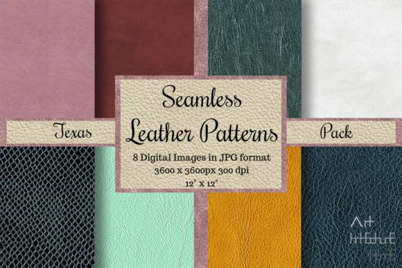Seamless Leather Textures: The Texas Pack for Designers