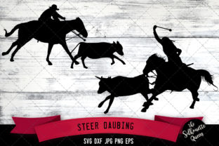 Steer Daubing: Capturing the Rodeo Spirit in Design