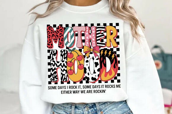 Styling Your Projects with Preppy Mother Hood Checkered Png