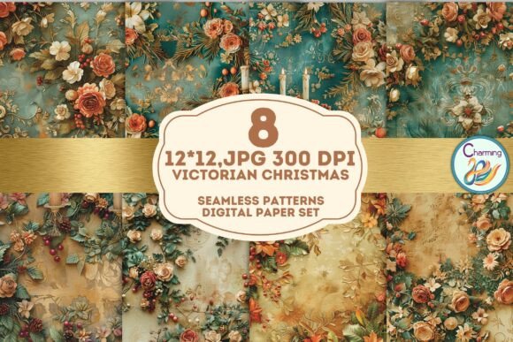 Timeless Elegance: Unpacking Seamless Paper: Vintage Victorian Xmas